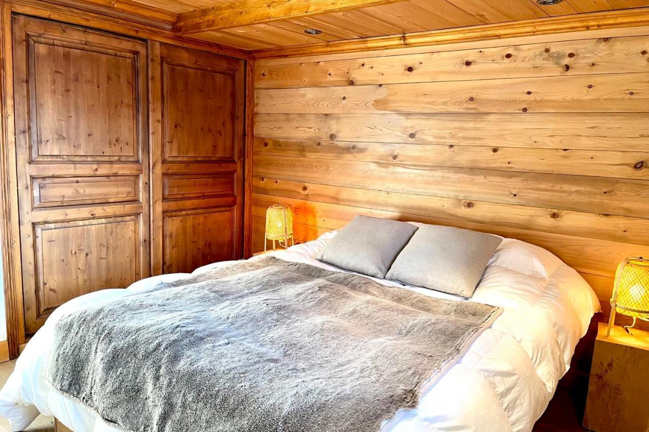 Chic And Cosy Apt With Balcony In Megève Esterno foto