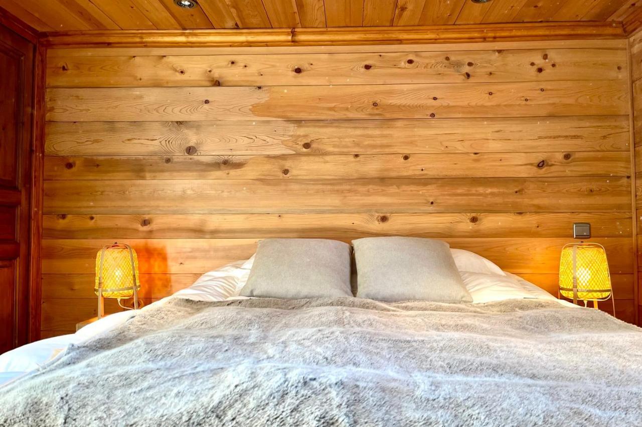 Chic And Cosy Apt With Balcony In Megève Esterno foto