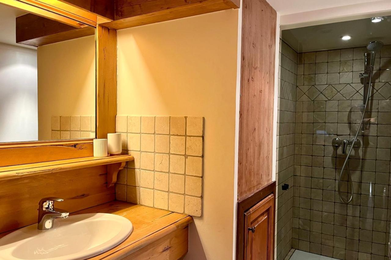 Chic And Cosy Apt With Balcony In Megève Esterno foto