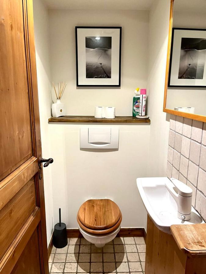 Chic And Cosy Apt With Balcony In Megève Esterno foto